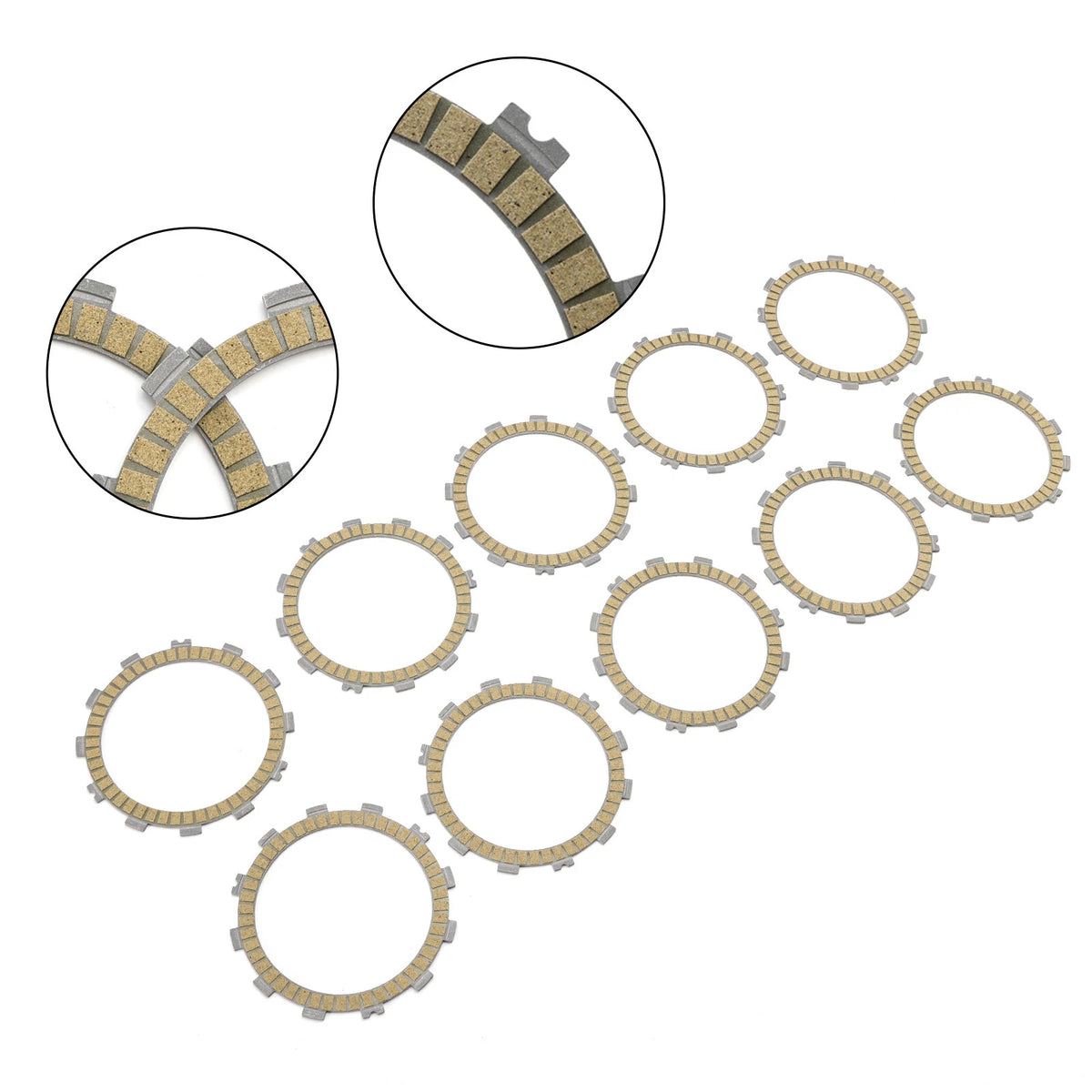 Clutch Friction Plate Kit for Yamaha YZF R1, R1M (2015–2025)