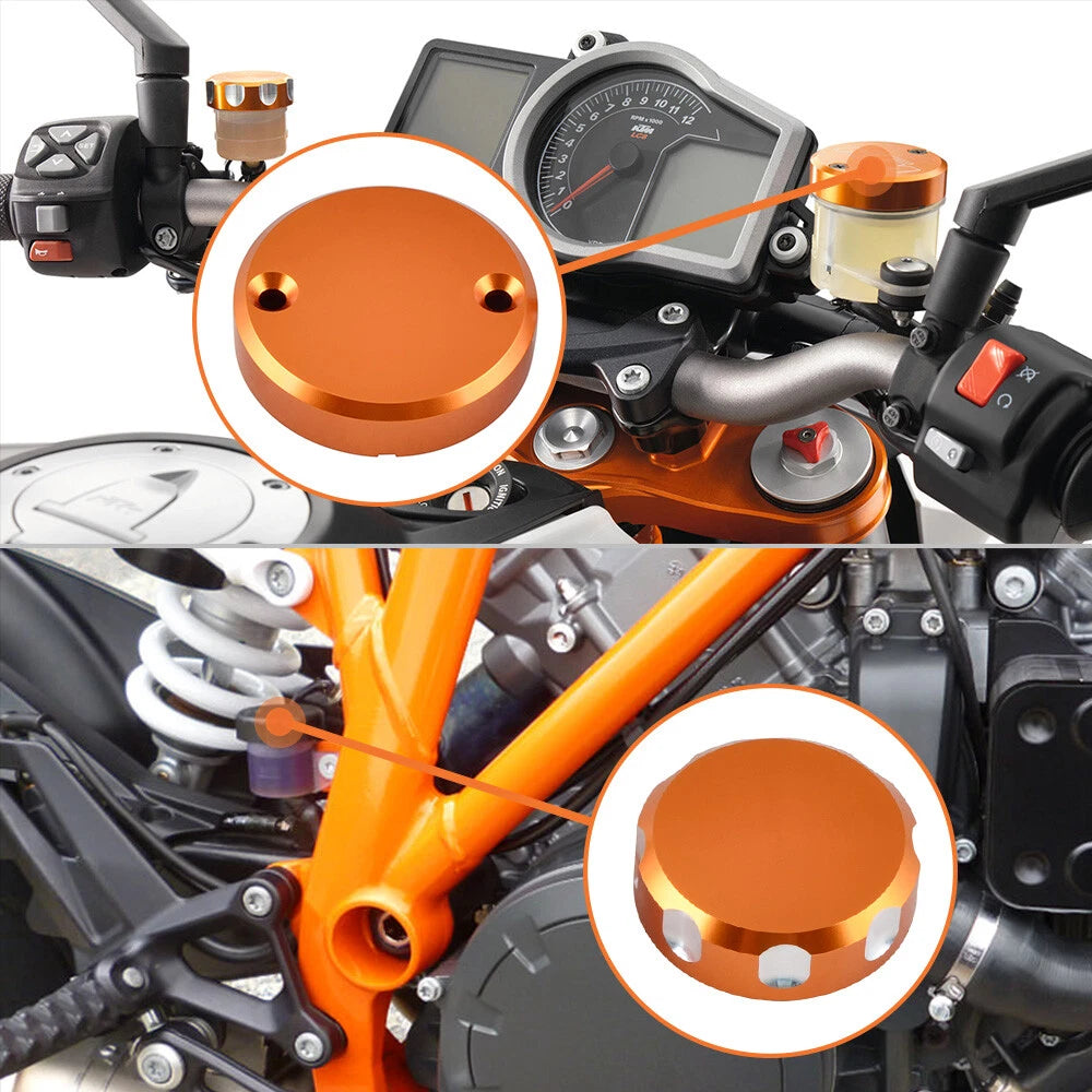 CNC Brake Reservoir Cap for KTM 1290 Super Adventure/R/S/T (2015–2020)