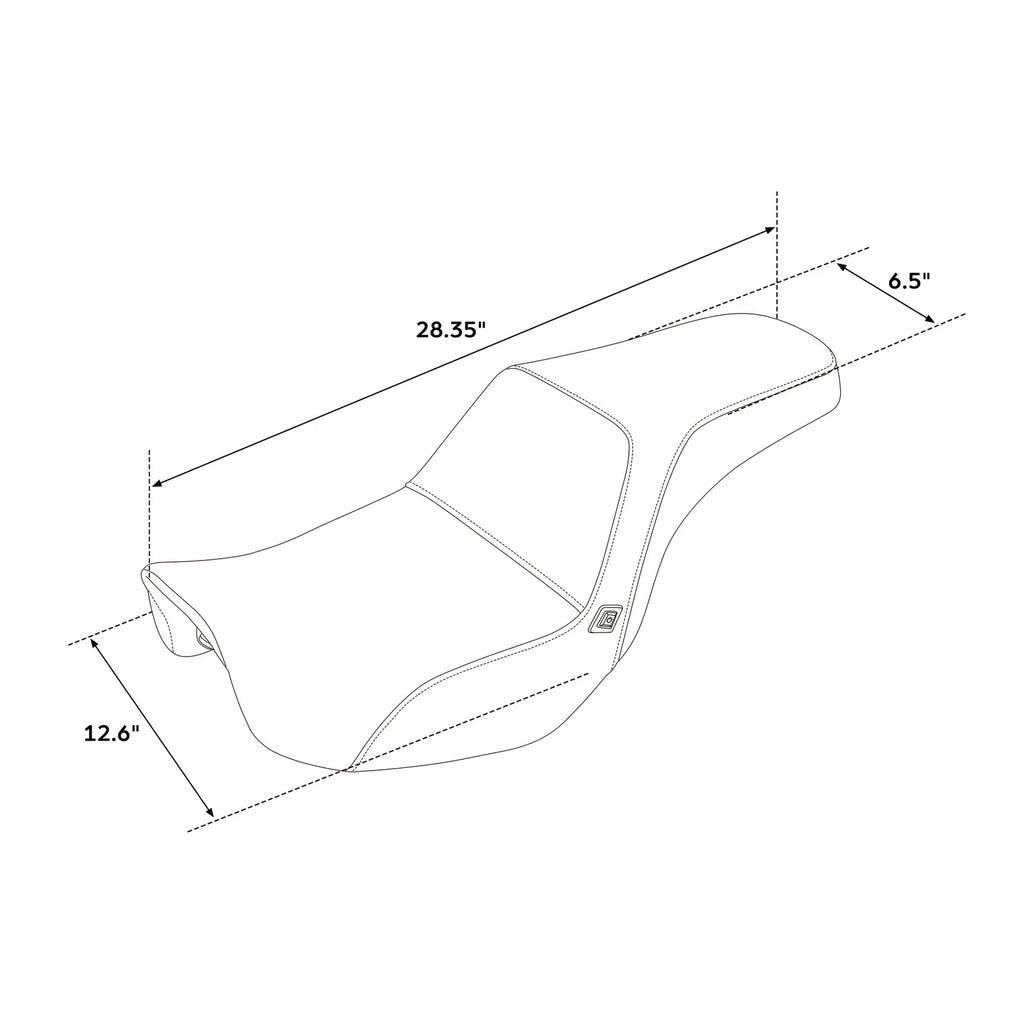Heated Seats for Harley Dyna Street Bob (2006–2017)