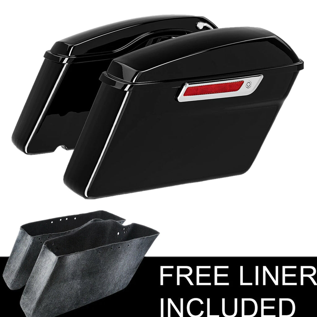 Hard Saddlebags & Conversion Bracket for Harley Softail Fat Boy (2018–2023)