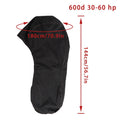 600D Waterproof Boat Motor Covers for Outboard Engines (30-60HP)