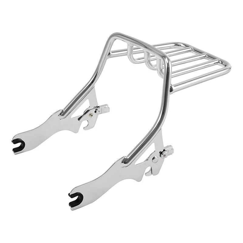 Chrome Luggage Rack & Docking Hardware Kit for Harley Softail Slim (2018–2025)