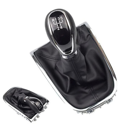 Manual Transmission Gear Shift Knob with Boot Cover for Opel Astra (2004–2010)