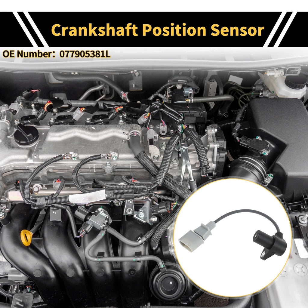 Crankshaft Position Sensor for VW Phaeton 4.2L (2004–2006) No. 077905381L