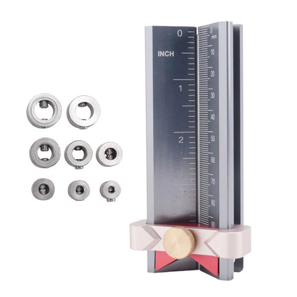 Measuring Gauge for Drill and Saw Height Adjustments