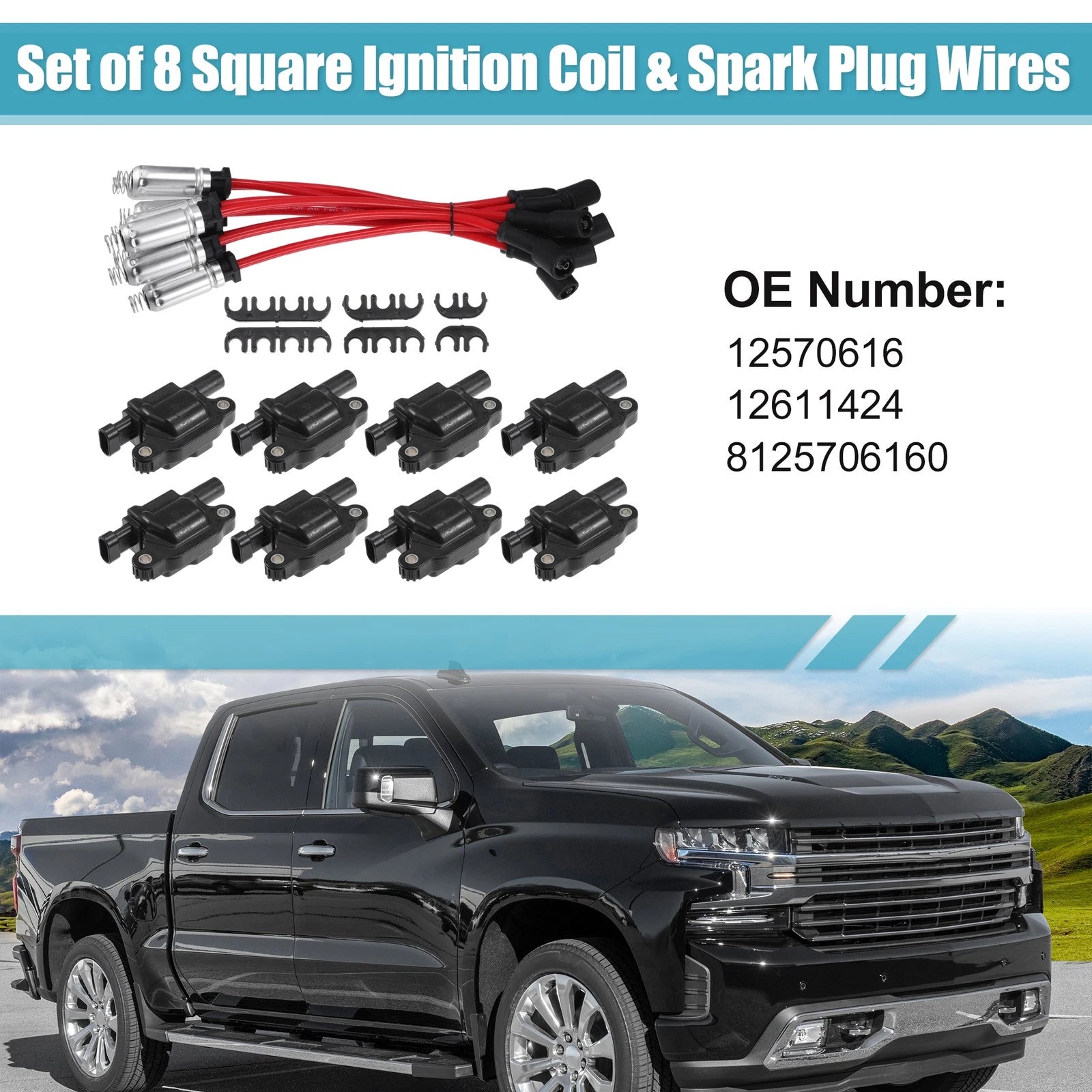 Ignition Coil Pack Replacement for Chevy Silverado 1500 (2014–2018)