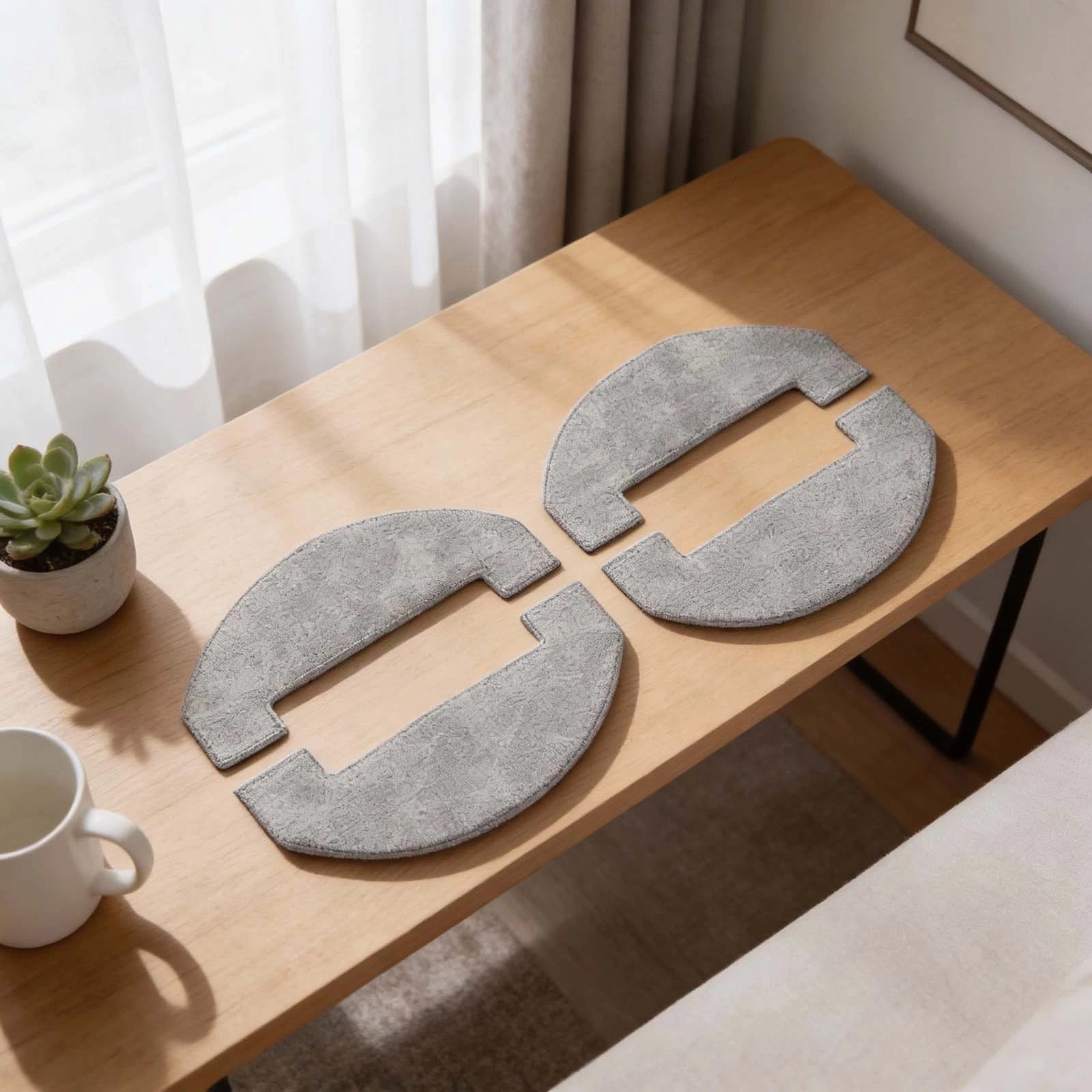 10X Mop Cloth for MOVA S800 E20 E20 Pro Robot Vacuum Cleaner