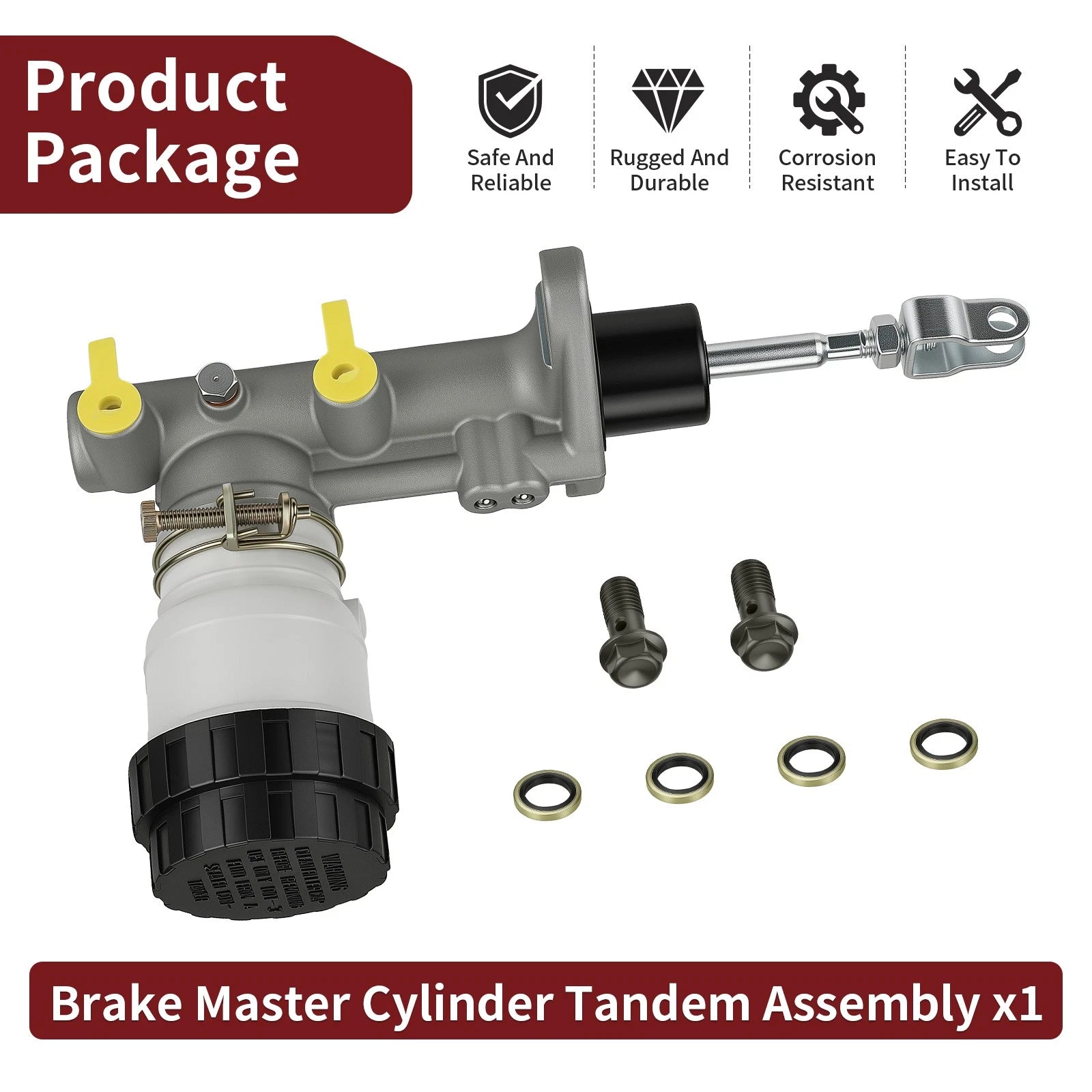 Brake Master Cylinder 1912656 1912714 for Polaris ACE 500 570 900 XC (2017–2019)