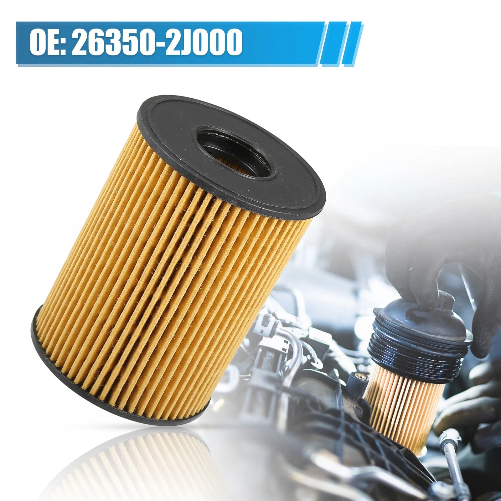Engine Oil Filter Replacement for Hyundai Elantra (2012–2018)