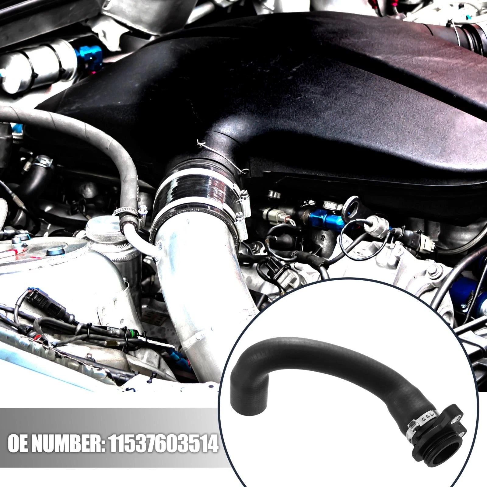 Crankcase Vent Hose Valve Cover Replacement for BMW X3 Z4 (2012–2015)