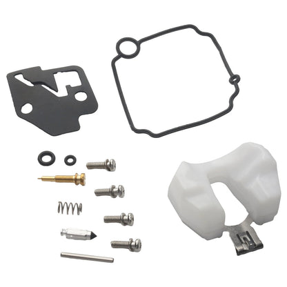 Carburetor Kit with Float for Yamaha Outboard Marine 9.9 15 HP Boat Engine