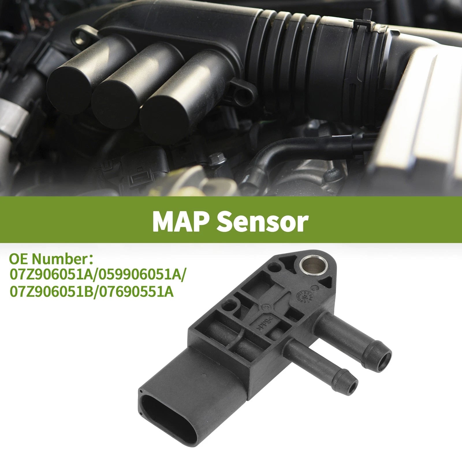 Manifold Absolute Pressure Sensor Replacement for Audi A3 8P1 (2003–2010)