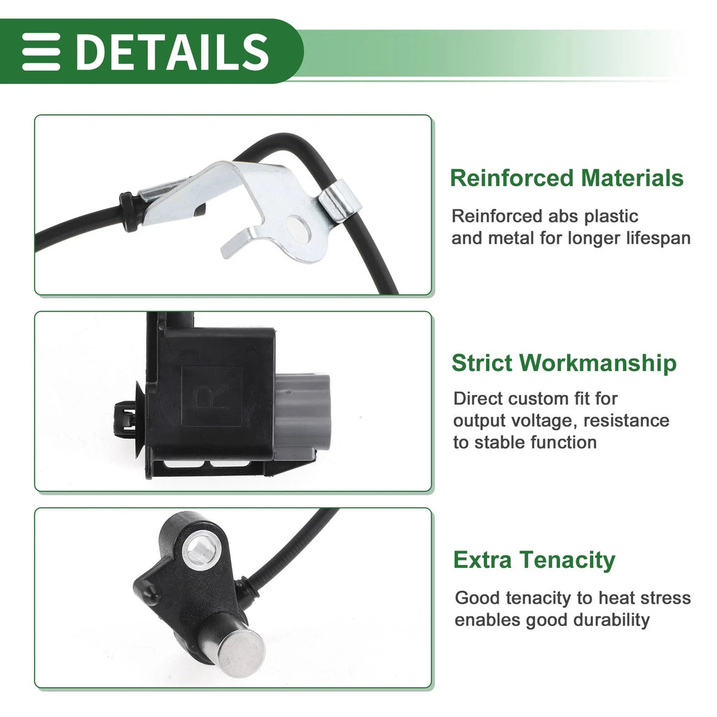 ABS Wheel Speed Sensor Replacement for Mazda 6 (2003–2008)