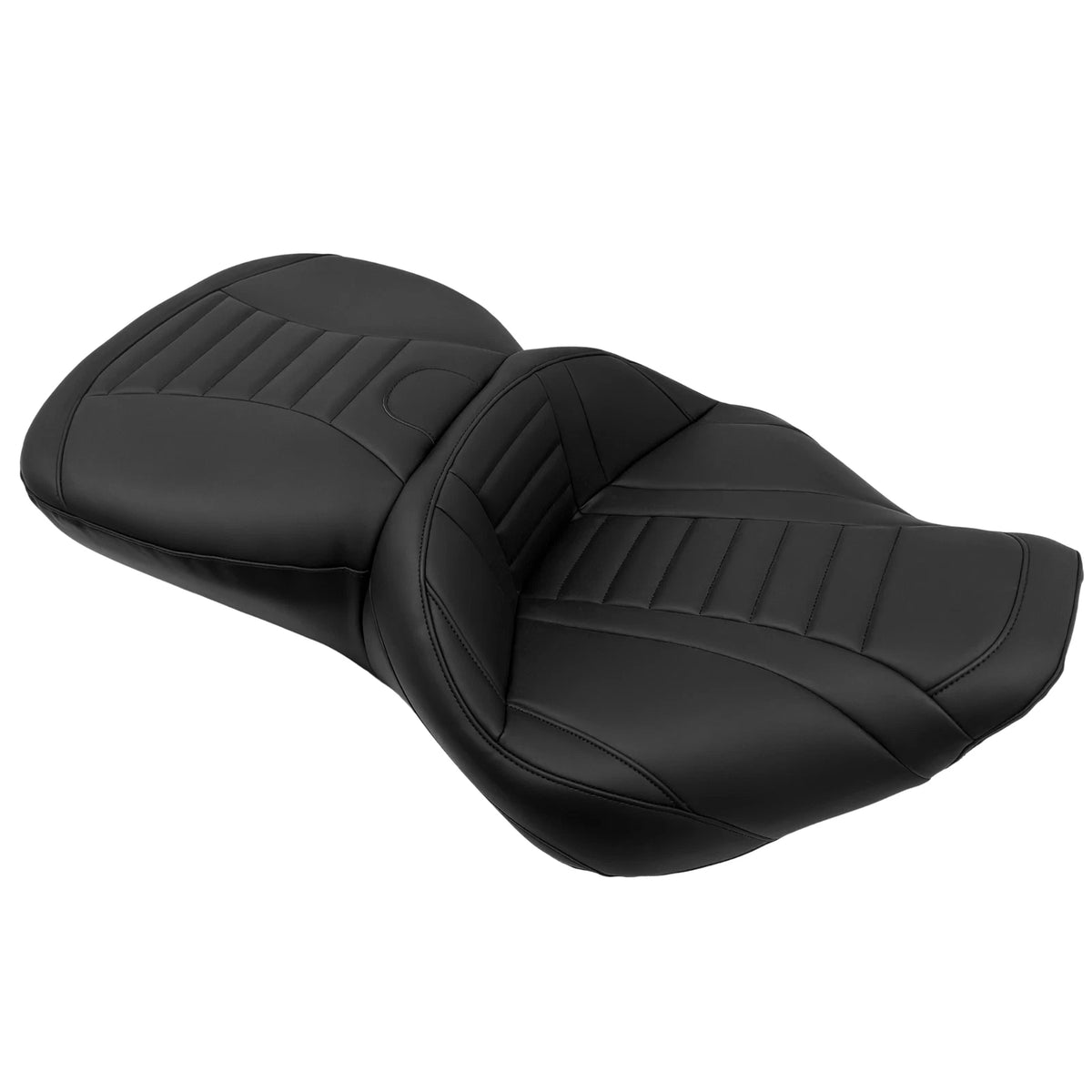 Stripes 2-Up One Piece Vinyl Seat for Harley-Davidson Touring (1997–2007)