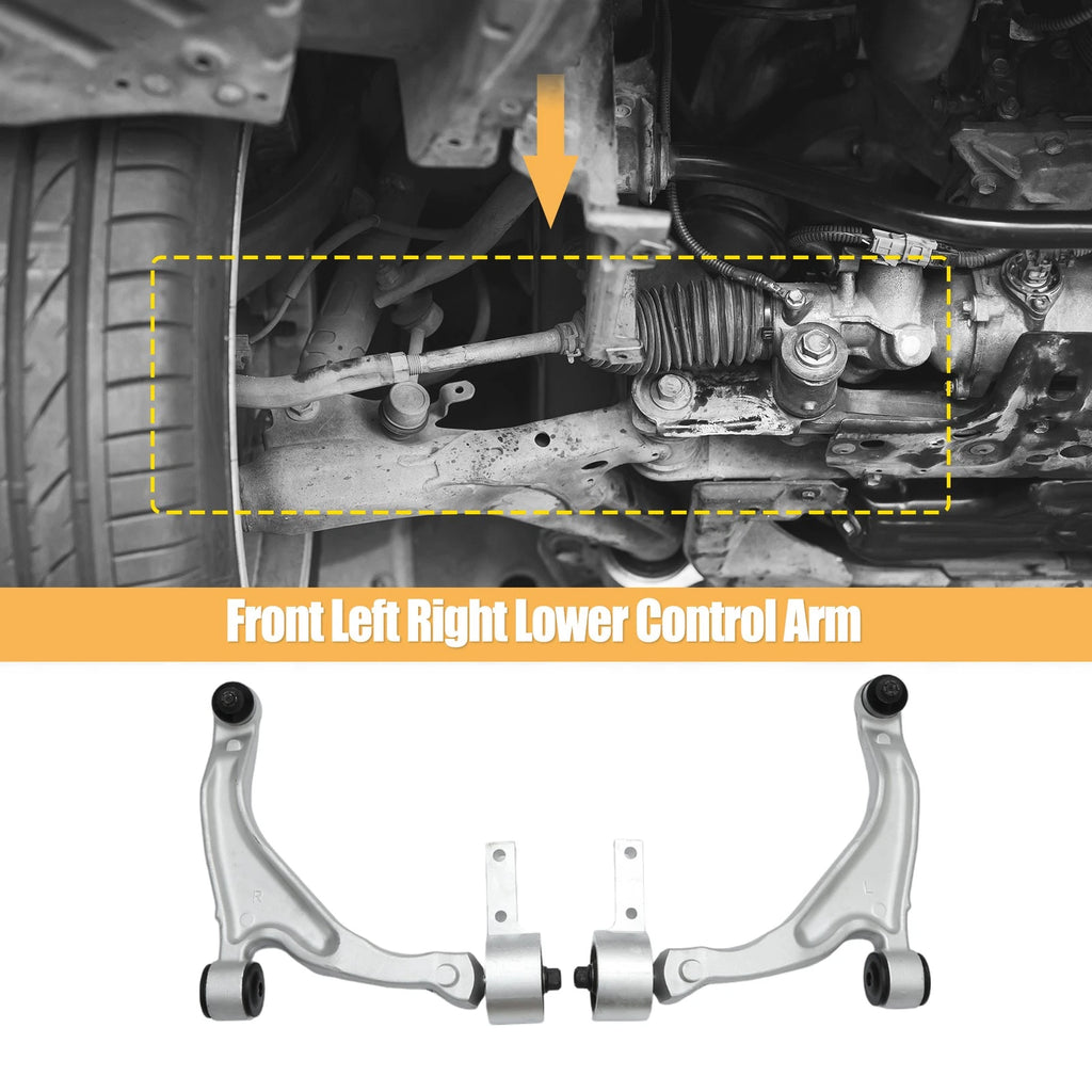 2pcs Front Lower Control Arms W Ball Joints for Honda Pilot (2009–2015)