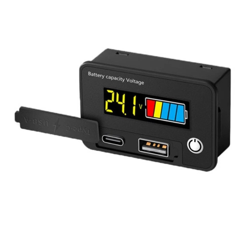 Digital Voltmeter Battery Voltage Tester 830VDC High Precision Calibration