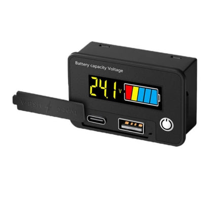Digital Voltmeter Battery Voltage Tester 830VDC High Precision Calibration