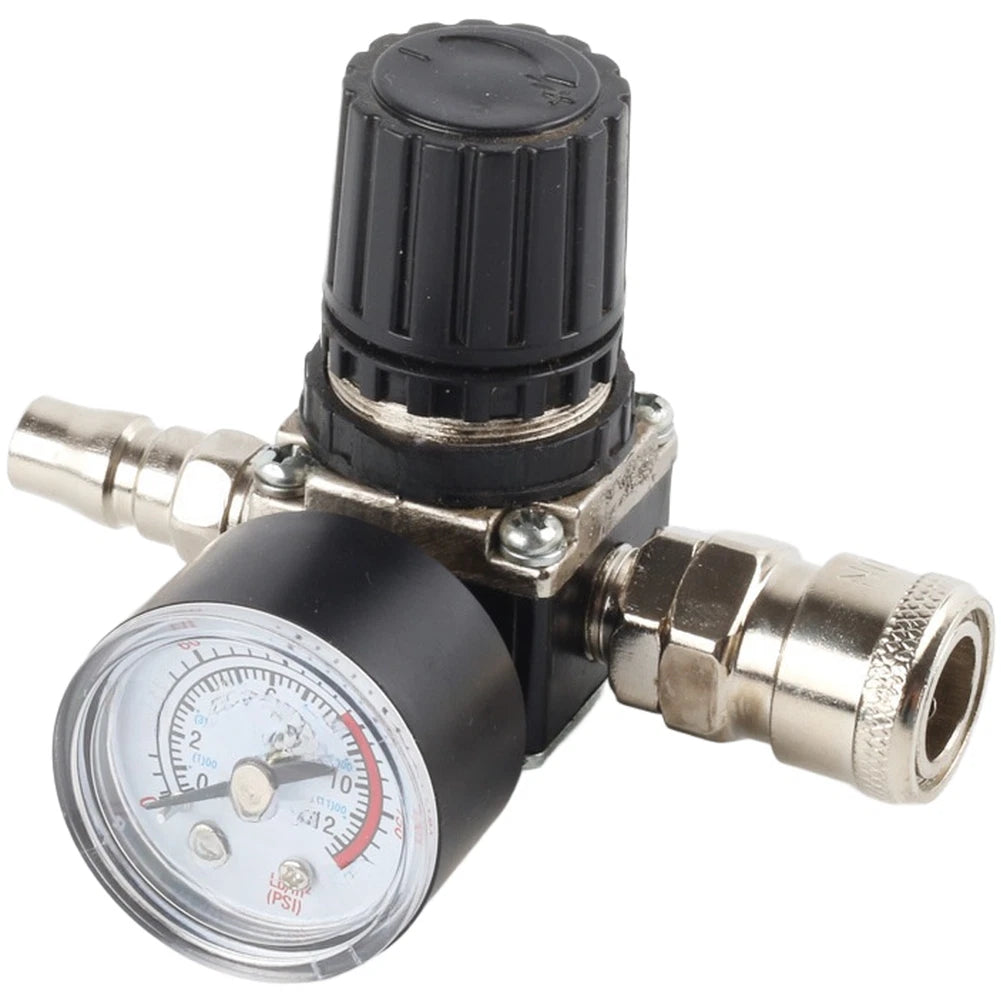 Pressure Regulating Valve 140 PSI with Quick Connector for Air Tools