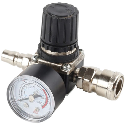 Pressure Regulating Valve 140 PSI with Quick Connector for Air Tools