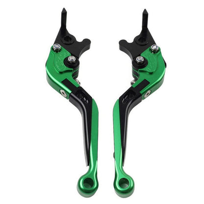 Folding Extendable Brake Clutch Levers for Honda Forza 250 300 (2010–2020) Green