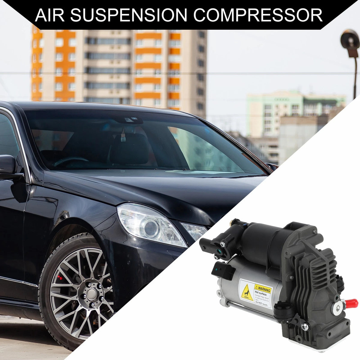 Air Suspension Compressor Replacement for Mercedes-Benz S320 CDI (2005–2013)