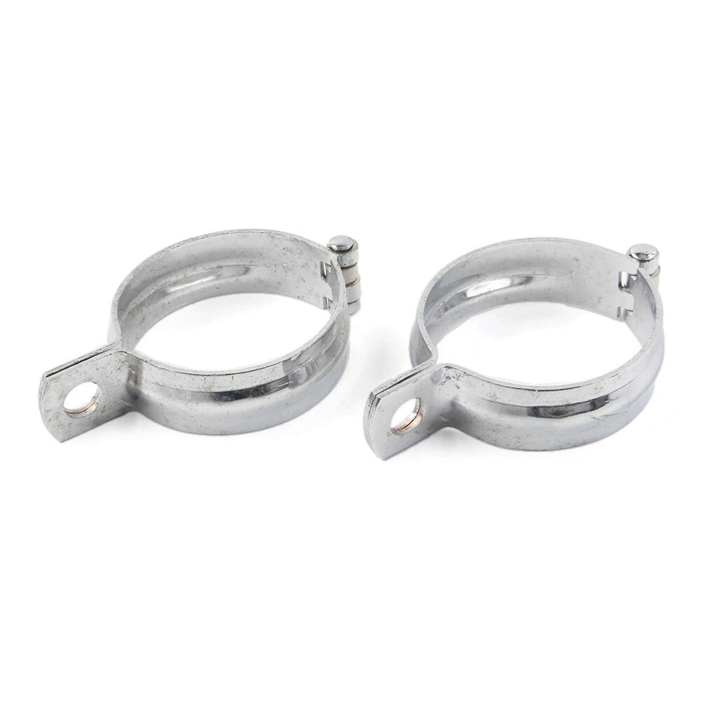 2X Motorcycle Front Fork Clamp Turn Signal Light Mount Bracket Holder