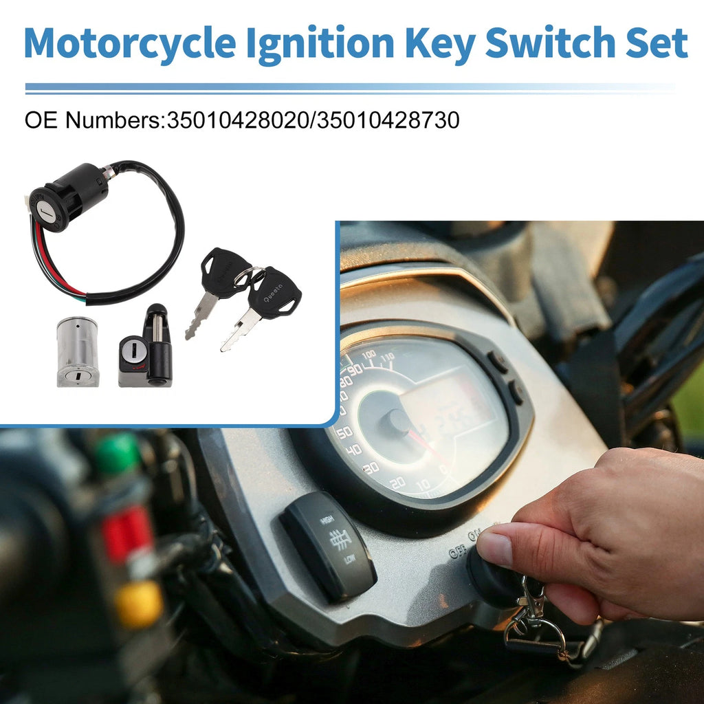 Ignition Key Switch Replacement for Honda XL250S (1978–1981)
