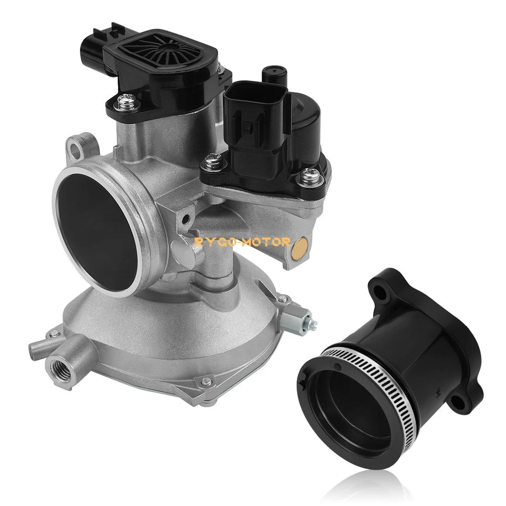 Throttle Body with Intake Manifold Boot Adapter for Polaris Ranger 570 Crew RZR 570 (2015–2021)