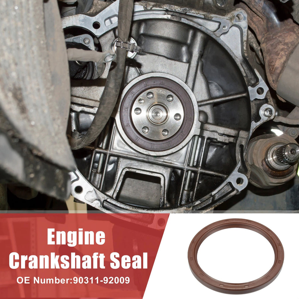 Engine Crankshaft Seal 2Pc Replacement for Lexus ES350 (2007–2023)
