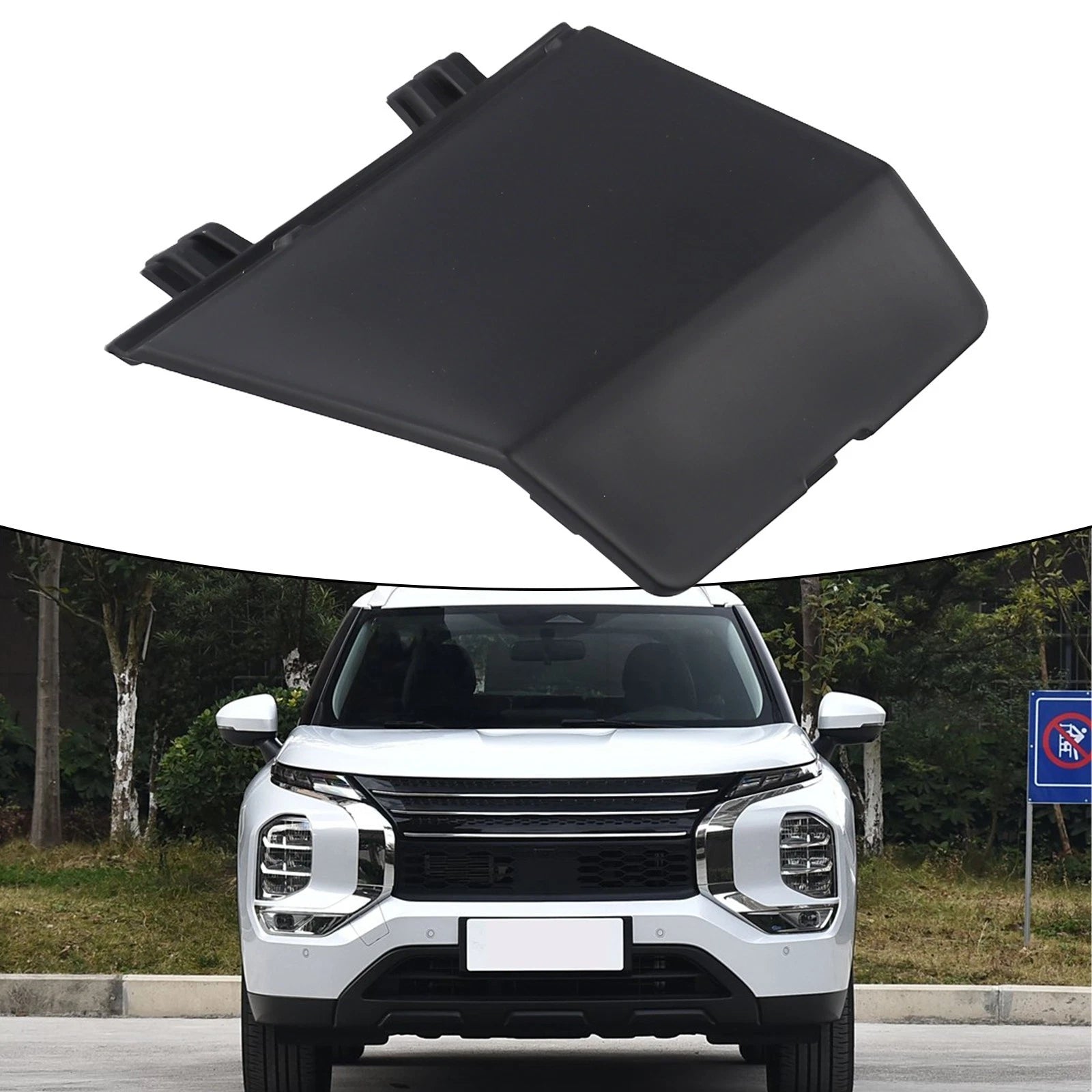Tow Hook Eye Cover Cap for Outlander (2014–2023)