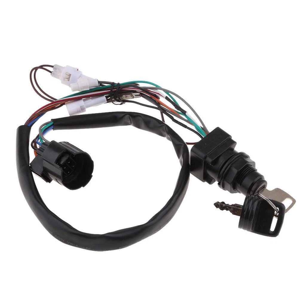 Ignition Key Switch Assembly for Suzuki Outboards (37110-93J01)