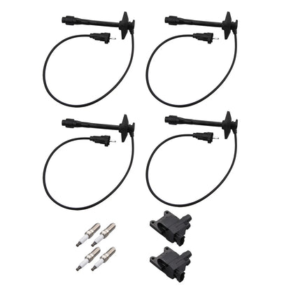 Ignition Coil Accessories Kit with Coils, Wire, Spark Plugs for Toyota RAV4 (1998–2000)