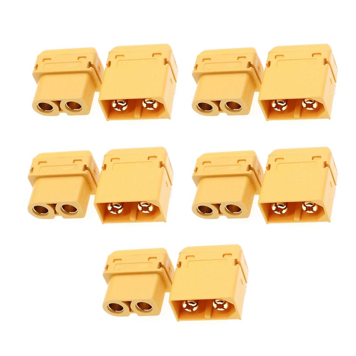 10Pcs XT60PW Plug Connector Adapter for RC Battery Charger