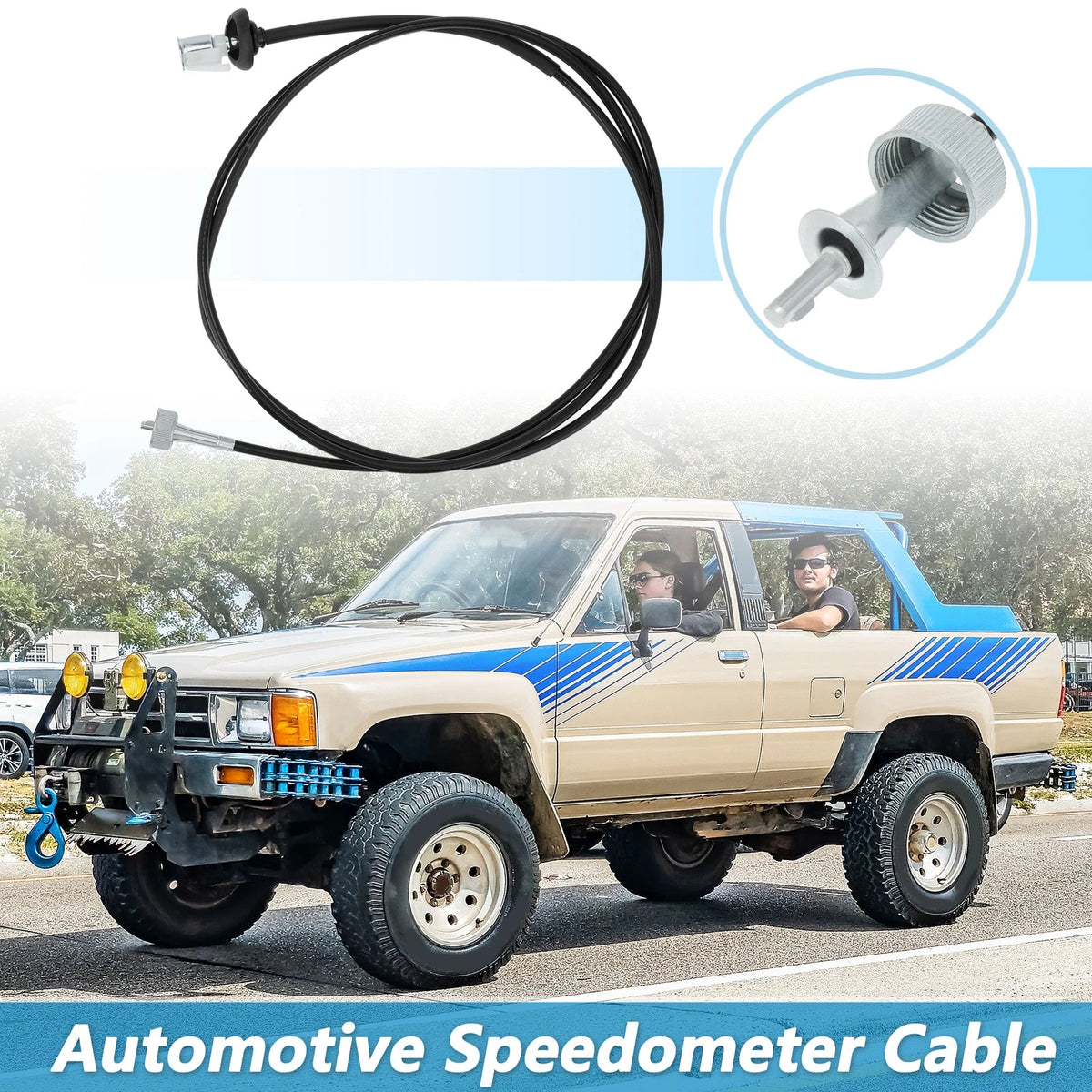 Speedometer Cable Replacement for Toyota Pickup 4Runner (1984–1988)