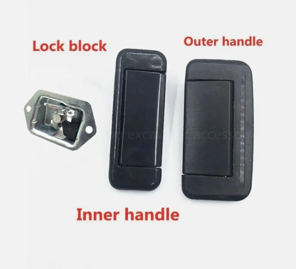 Cab Inner/Outer Handle Lock Block for Komatsu PC78US/128US/55MR