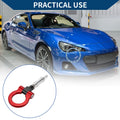 Tow Hook Ring for Honda S2000 (2000–2009) - Metal, Red