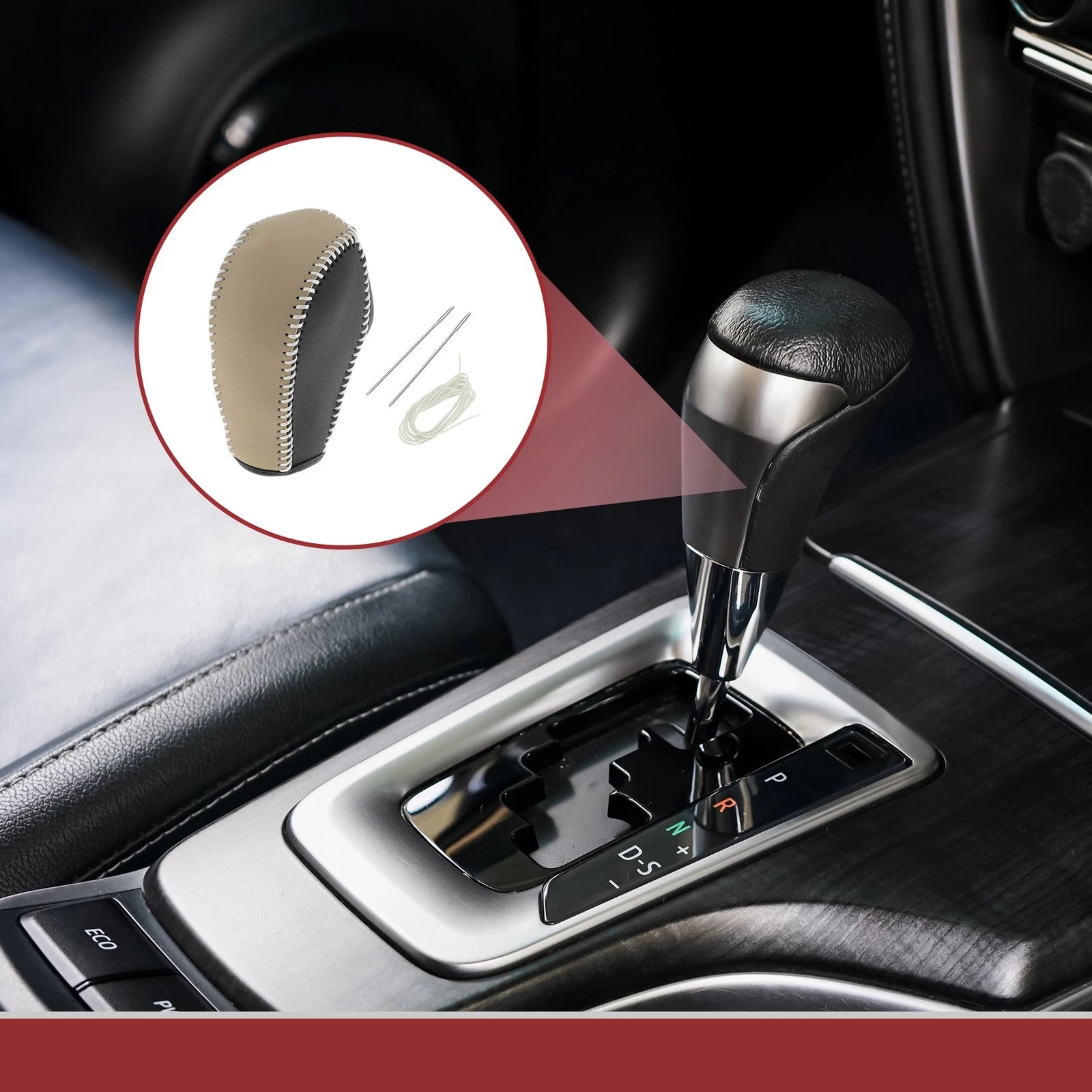 Gear Shift Knob Cover Replacement for Subaru Forester (2014–2017)