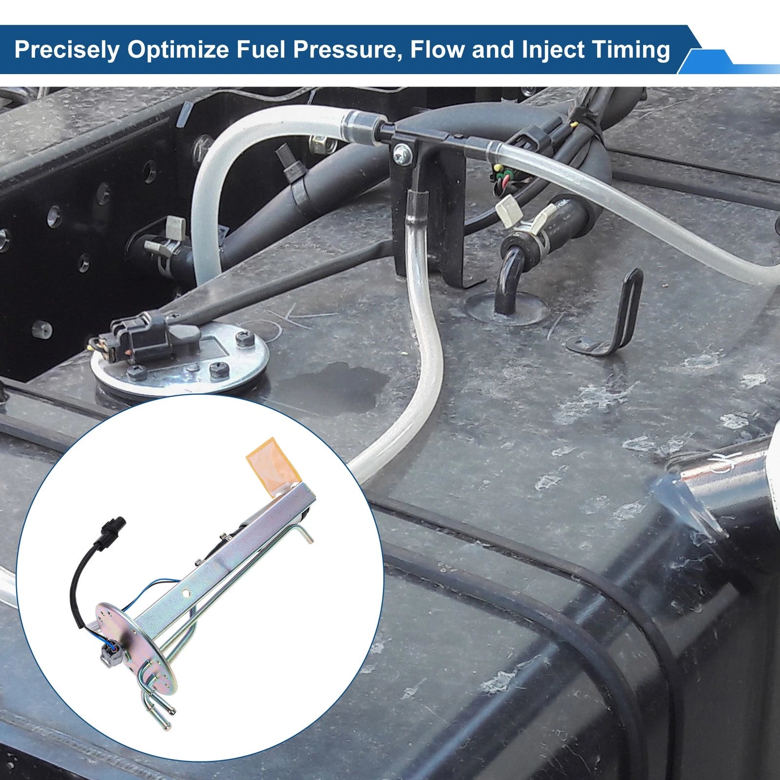 Fuel Level Sending Unit Module Replacement for Isuzu and Chevrolet Pickup (2008–2019)