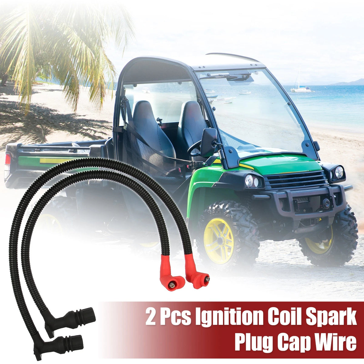 Ignition Spark Plug Wire Cap for Ranger 800 Crew 800 RZR 4 S 800 (2008–2014) 4012888