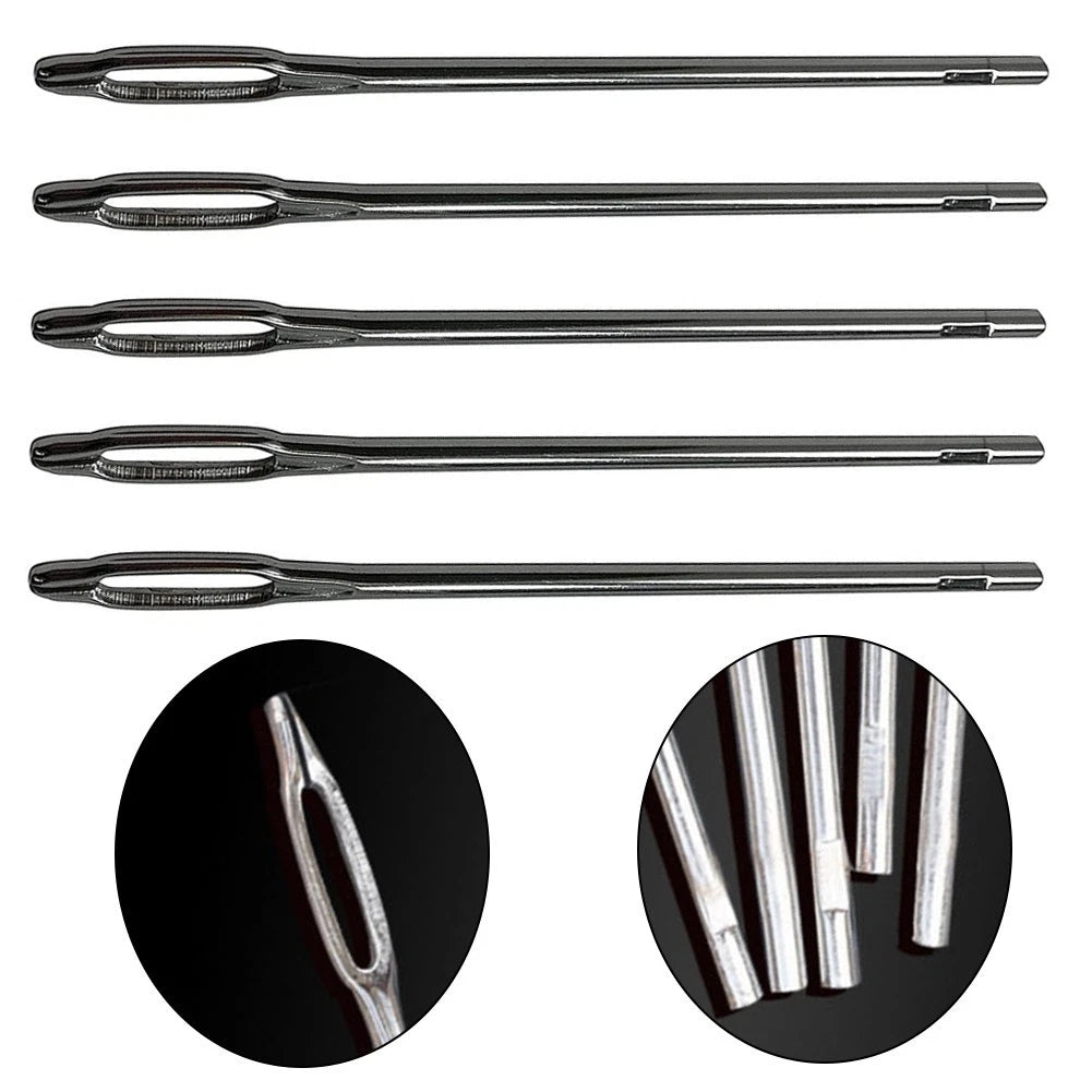 5PCS Split Eye Needle Tools for Auto Repair T-Handle