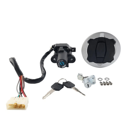 Ignition Switch Fuel Cap Seat Lock for Kawasaki KLE300/VERSYS-X300 (2017–2021)