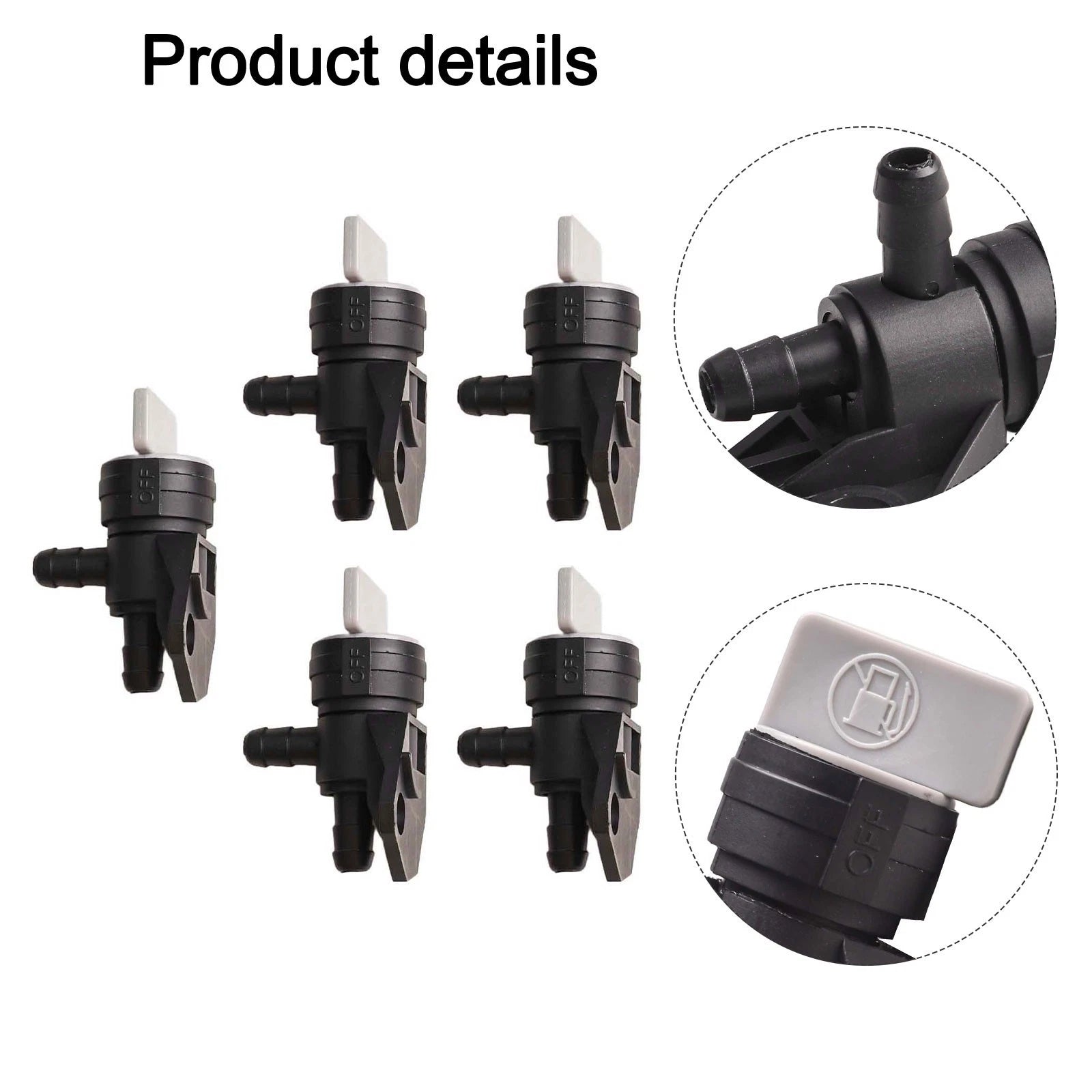 5X Replacement Fuel Shut Off Valves for