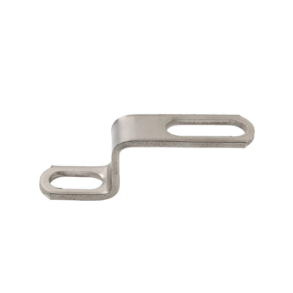 Universal Motorcycle Exhaust Pipe Fixed Clamp Bracket Z-Shaped Mounting