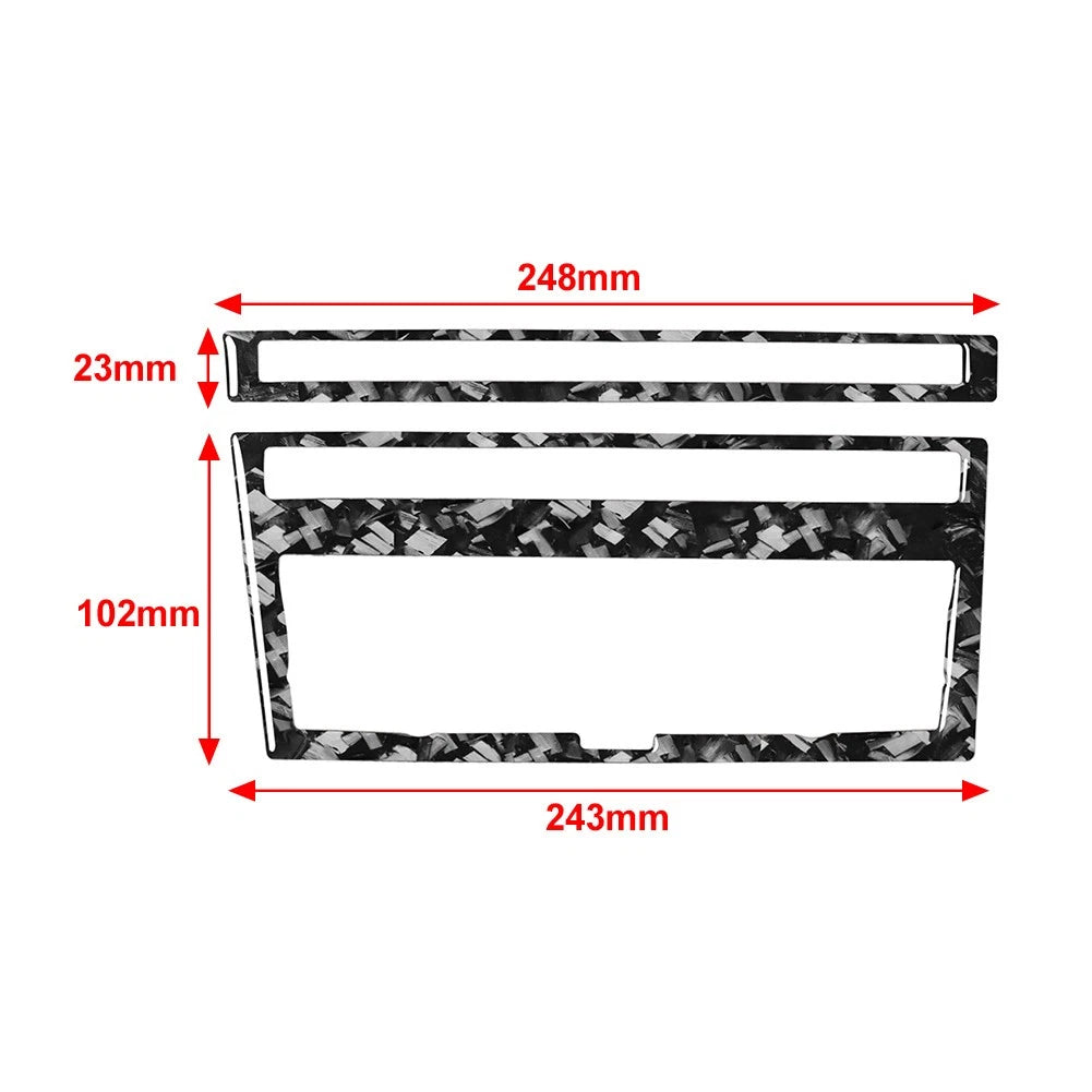 Air Conditioning CD Control Panel Cover Trim for Audi A6 S6 (2005–2011)