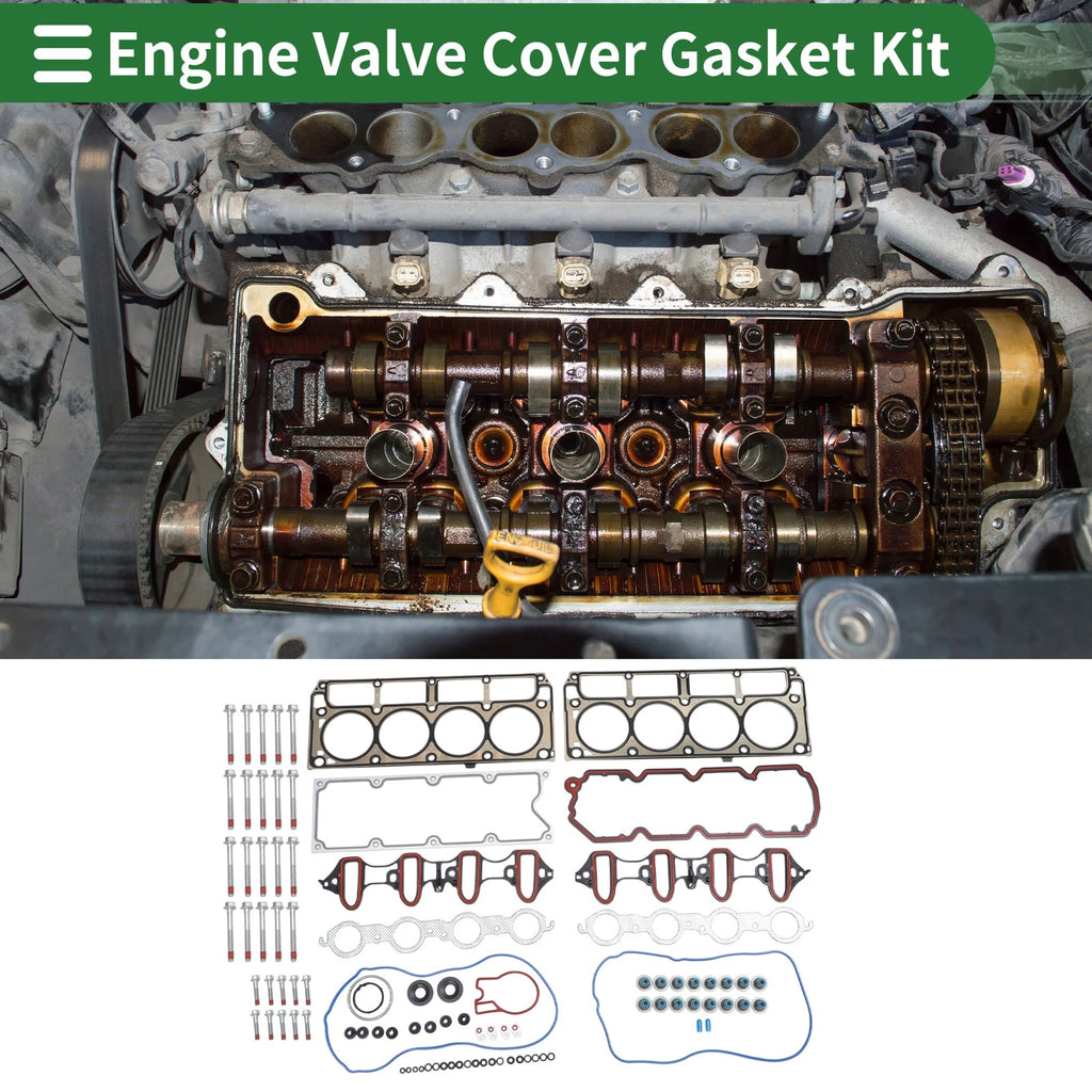 Engine Valve Cover Gasket Kit for Chevrolet Suburban 1500 5.3L (2002–2004)