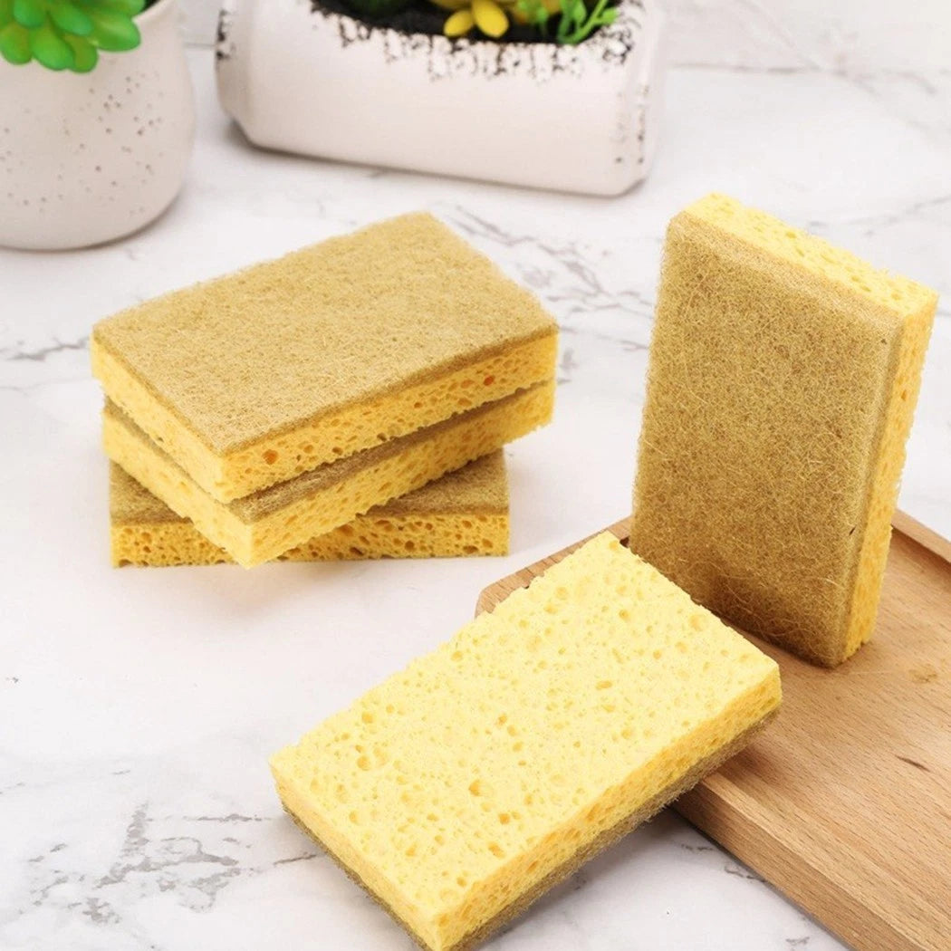 Absorbent Dishcloth Kitchen Sponge for Worktops (8x6x2cm)