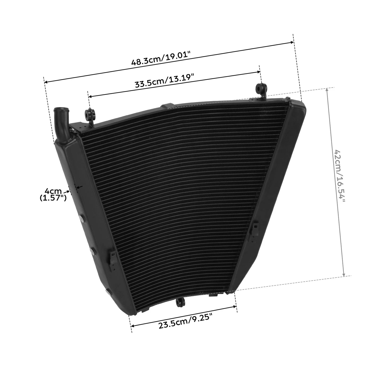Radiator Cooler for Honda CBR1000RR (2004–2005)