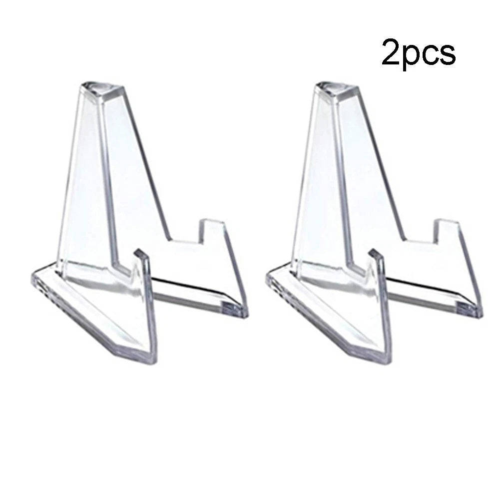 2X Acrylic Display Stand for Exhibitions Homes (L:6.8x5.2CM, M:5.7CM)
