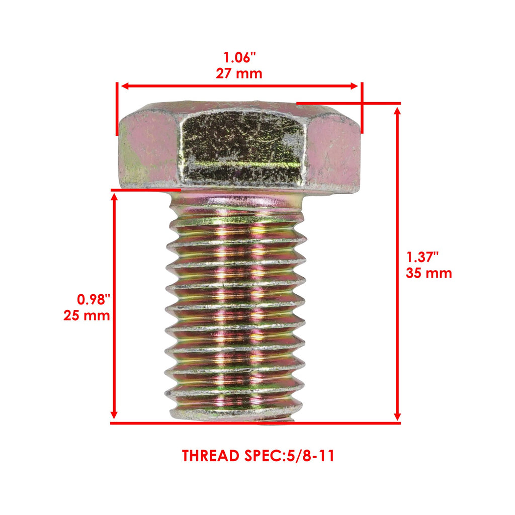 Deck Blade Bolt Set for Gravely Ariens 48 52 61 Inch (2010–2016)
