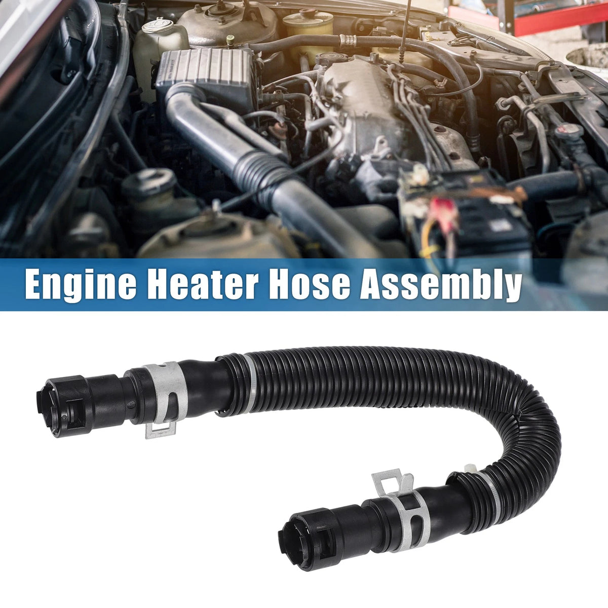 Engine Heater Hose Assembly No.4L3Z18472BB for Ford F-150 (2004–2008) Rubber
